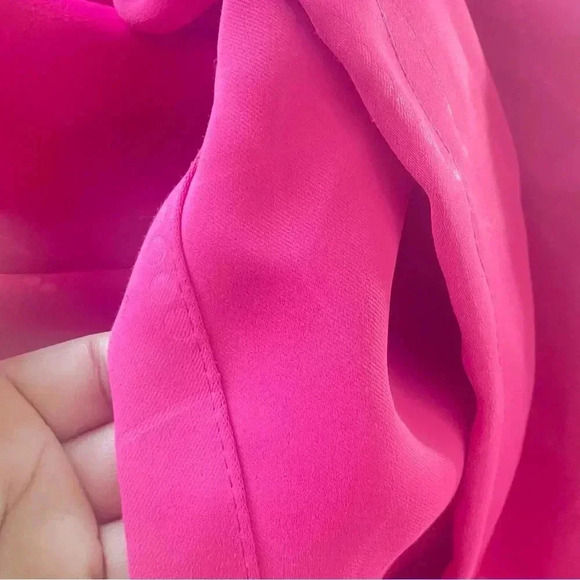 SET OF 2 CURTAIN PANELS HOT PINK FOR YOUR HOME - Picture 4 of 4